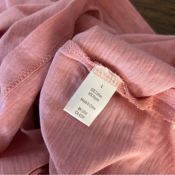 NWT PJ Salvage DOG MOTHER WINE LOVER Pink Graphic Tank Top L - Picture 11 of 11